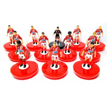 Subbuteo Andrew Table Soccer Olympiacos 2002-03 on Classic Hasbro bases